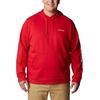 image:imageColumbia mens Trek HoodieMountain RedCsc Sleeve Logo