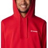 image:imageColumbia mens Trek HoodieMountain RedCsc Sleeve Logo