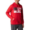 image:imageColumbia mens Trek HoodieMountain RedUs Hood Flag
