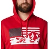 image:imageColumbia mens Trek HoodieMountain RedUs Hood Flag