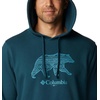 image:imageColumbia mens Trek HoodieNight Wave  Bearly Checkered Peaks Grx