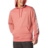 image:imageColumbia mens Trek HoodiePink AgaveCsc Sleeve Logo
