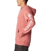 image:imageColumbia mens Trek HoodiePink AgaveCsc Sleeve Logo