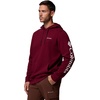 image:imageColumbia mens Trek HoodieRich WineCsc Sleeve Logo