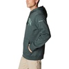 image:imageColumbia mens Trek HoodieSpruce HeatherCsc Arched Brand Logo