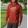 image:imageColumbia mens Trek HoodieWarp Red  Bearly Checkered Peaks Graphic