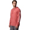 image:imageColumbia mens Trek HoodieWashed RedCsc Sleeve Logo
