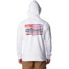 image:imageColumbia mens Trek HoodieWhitePatriotic Shoreline Graphic