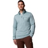 image:imageColumbia Mens Essential Hike Grid Fleece Half ZipCrushed Blue