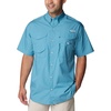 image:imageColumbia Mens PFG Bonehead Short Sleeve Fishing ShirtCanyon Blue