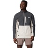 image:imageColumbia Mens Pfg Uncharted Fleece Full ZipSharkDark Stone