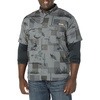 Black Checkered Woodsman Print