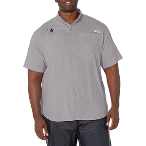 image:imageColumbia College Arkansas Razorbacks Collegiate Tamiami II Short Sleeve ShirtDc  Collegiate Navy