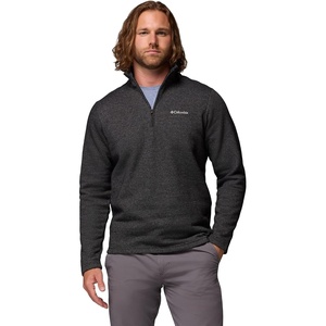 image:imageColumbia Mens Big Great Hart Mountain III Big amp Tall Half ZipBlack Heather