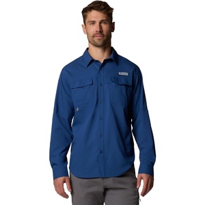 image:imageColumbia Mens Blood and Guts V Long Sleeve ShirtCarbon