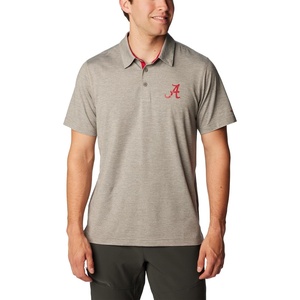 image:imageColumbia Mens Collegiate Tech Trail PoloAla  Charcoal