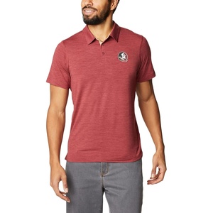 image:imageColumbia Mens Collegiate Tech Trail PoloFsu  Cabernet