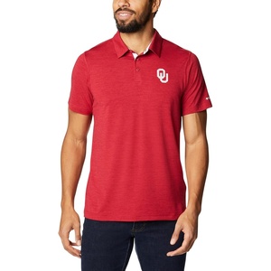 image:imageColumbia Mens Collegiate Tech Trail PoloOk  Red Velvet