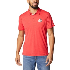 image:imageColumbia Mens Collegiate Tech Trail PoloOs  Intense Red