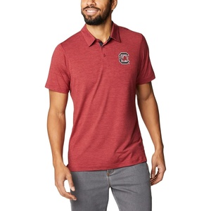 image:imageColumbia Mens Collegiate Tech Trail PoloSc  Beet