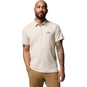 image:imageColumbia Mens Collegiate Tech Trail PoloUga  Dark Stone