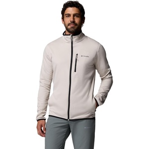 image:imageColumbia Mens Essential Hike Grid Fleece Full ZipDark Stone