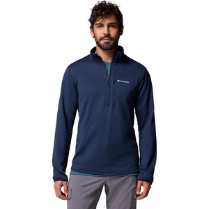 image:imageColumbia Mens Essential Hike Grid Fleece Half ZipCollegiate Navy