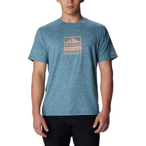 image:imageColumbia Mens Kwick Hike Graphic Short Sleeve TeeCloudburstTested Tough Pdx