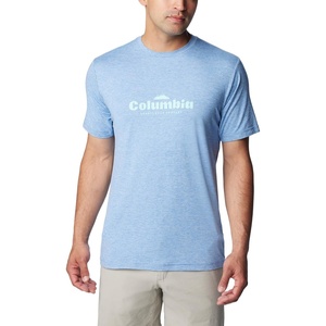 image:imageColumbia Mens Kwick Hike Graphic Short Sleeve TeeSkyler HeatherElevated High