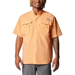 image:imageColumbia Mens PFG Bahama II Short Sleeve Fishing ShirtBright Nectar