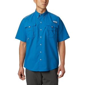 image:imageColumbia Mens PFG Bahama II Short Sleeve Fishing ShirtDark Pool