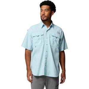 image:imageColumbia Mens PFG Bahama II Short Sleeve Fishing ShirtMarine Light