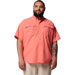 image:imageColumbia Mens PFG Bahama II Short Sleeve Fishing ShirtMelonade
