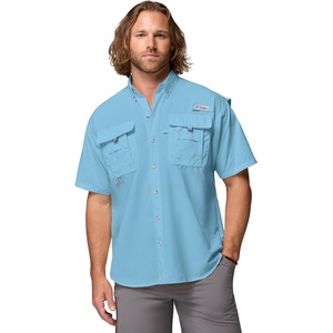 image:imageColumbia Mens PFG Bahama II Short Sleeve Fishing ShirtVintage Blue