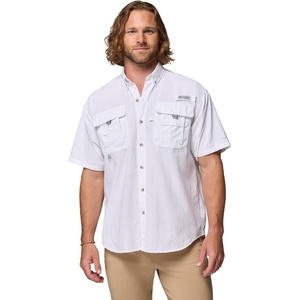 image:imageColumbia Mens PFG Bahama II Short Sleeve Fishing ShirtWhite