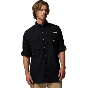 image:imageColumbia Mens PFG Bonehead Short Sleeve Fishing ShirtBlack
