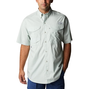 image:imageColumbia Mens PFG Bonehead Short Sleeve Fishing ShirtCool Green