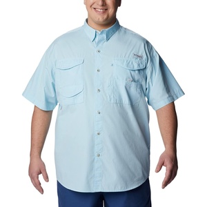 image:imageColumbia Mens PFG Bonehead Short Sleeve Fishing ShirtSpring Blue