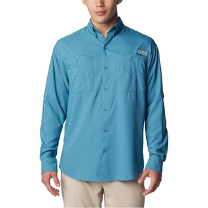 image:imageColumbia Mens PFG Tamiami II Long Sleeve Fishing ShirtCanyon Blue