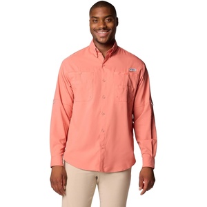 image:imageColumbia Mens PFG Tamiami II Long Sleeve Fishing ShirtFaded Peach