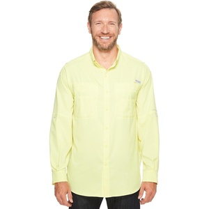 image:imageColumbia Mens PFG Tamiami II Long Sleeve Fishing ShirtNeon Light