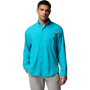 image:imageColumbia Mens PFG Tamiami II Long Sleeve Fishing ShirtOcean Teal