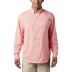 image:imageColumbia Mens PFG Tamiami II Long Sleeve Fishing ShirtSorbet