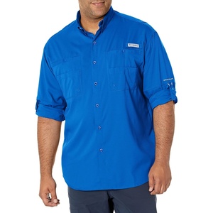 image:imageColumbia Mens PFG Tamiami II Long Sleeve Fishing ShirtVivid Blue