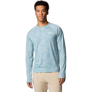 image:imageColumbia Mens PFG Uncharted Long Sleeve ShirtCrushed Blue Swamplands
