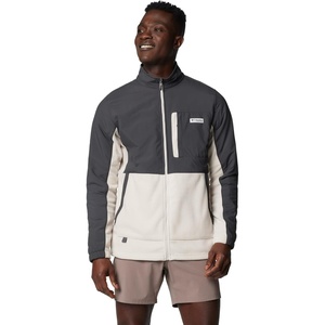 image:imageColumbia Mens Pfg Uncharted Fleece Full ZipSharkDark Stone