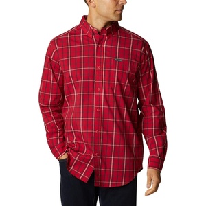 image:imageColumbia Mens Rapid Rivers Ii Long Sleeve ShirtMountain Red Tartan Grid