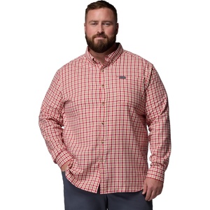 image:imageColumbia Mens Rapid Rivers Ii Long Sleeve ShirtMtn Red Trail Crossing Gingham