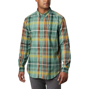 image:imageColumbia Mens Rapid Rivers Ii Long Sleeve ShirtThyme Green Oversize Plaid