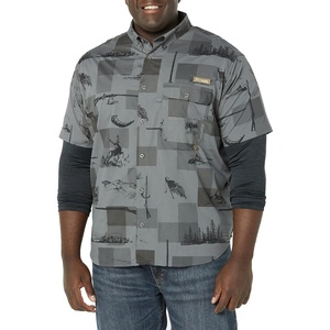 image:imageColumbia Mens Sharptail Short Sleeve ShirtSharptail Short Sleeve ShirtBlack Checkered Woodsman Print